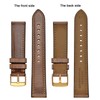 BISONSTRAP Leather Watch Band 23mm, Antique Watch Straps for Men,