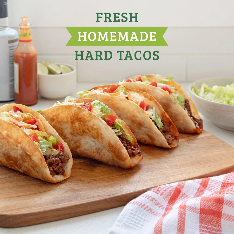 Chef Tacos 2Pack Premium Taco Shell Molder for Oven &