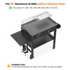 Stanbroil Griddle Warming Rack and Tray for 28" Blackstone Griddle