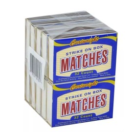 Cartwright, Strike On Box Pocket Matches, Premium Quality, 32 Count, for Fire...
