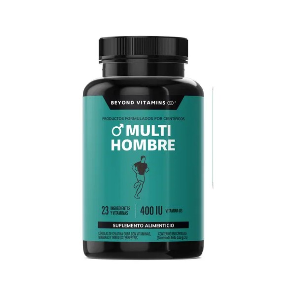 Multi Vitaminico Para Hombres Con Biotina, Manganeso, Te Verde, L