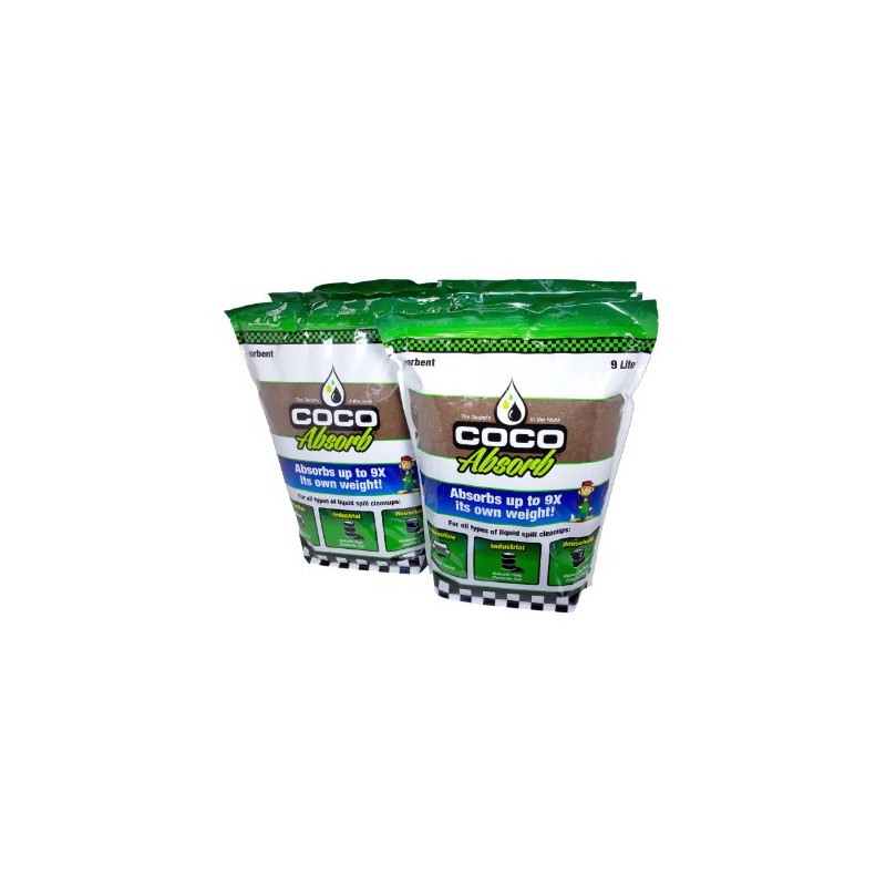 Coco Absorb 9L Universal Spill Absorbent – for Oil, Paint,