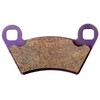 ECCPP FA354 FA452 Brake Pads Front and Rear Carbon Fiber