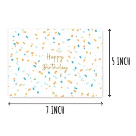 NTVShop Happy Birthday Card - Modern Birthday Card - Birthday Card For Her - Friend Birthday Card - Luxury Birthday Card - Birthday Card