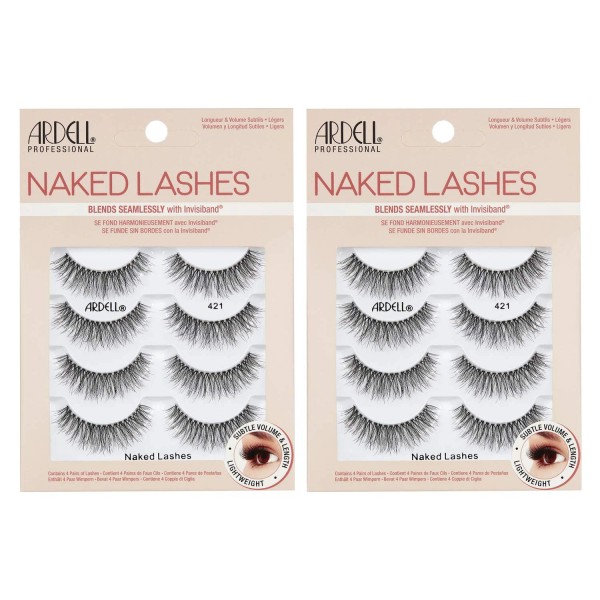 Ardell Naked Lashes 421 Pack of 2 False Lashes for
