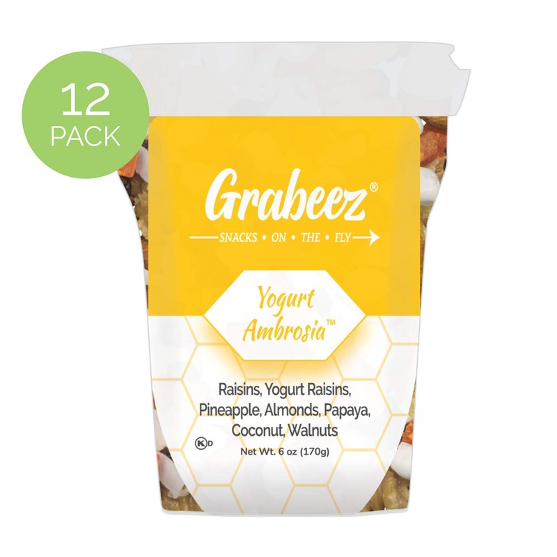 Yogurt Ambrosia Grabeez, 6oz, 12-count