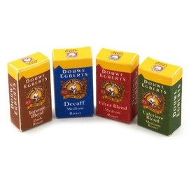 MyTinyWorld Dolls House Miniature Douwe Egberts Coffee Box Set