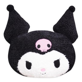 Kuromi Plush Dolls, 40 cm Cartoon Cuddly Toy, Kuromi Fluffy Plush Toy, Kuromi Cartoon Plush Doll, Kuromi Plush Soft Stuffed Toy for Children, Plush Toy Kuromi Birthday Gifts Decoration (C)