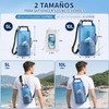 Bolsa Impermeable Seca 5L 10L，Con Funda Impermeable Para Celular，Correa Larga