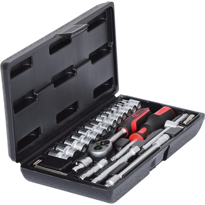 KS Tools 911.0625 1/4" Socket set, 25 pcs