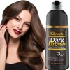 Kilomets Hair Color Shampoo 400ml- 100% Grey Coverage in Minutes-