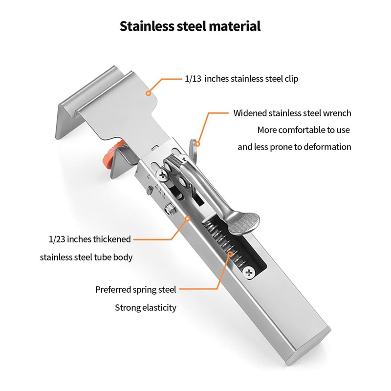 Drawer Front Installation Clamps, Adjustable Drawer Fixing Clamp,for Drawer Clamps