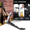 Waiter Corkscrew Wine Openers Heavy Duty Hinges Wine Key Bottle