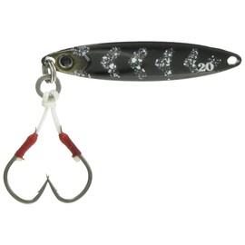 Jackall Metal Jig, Bin Bin Metal TG, Type Throw, 0.7 oz (20 g), Crokin Squid Glow