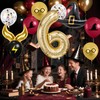 Zailo 40-inch Number Magic Wizard School Balloons, Magic Wizard Themed