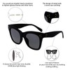 OCCI CHIARI Womens Reading Sunglasses 3.5 Stylish Sunglass Readers Square