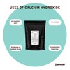 100g Food Grade Calcium Hydroxide Powder - FCC Hydrated Slaked