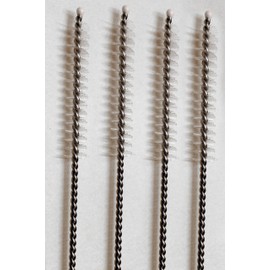 Drink Straw Cleaning Brush - set of 4 Stainless Steel brushes for drinking straws, Tumblers, sippy Cups and more!