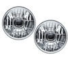 Octane Lighting 5 3/4 Inch Projector Crystal Clear Halogen Headlight