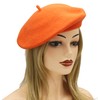 Umeepar Wool French Beret Hat Solid Color Winter Hat for