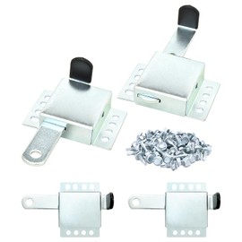 HardwareX Supply Garage Door Side Lock Inside Deadlock (4 Pack)