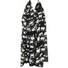 allydrew Elephant Print Scarf Wrap, Black