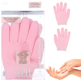 Expressions Gel Spa Moisturizing Gloves - 1 Pair Spa Gloves Infused with Essential Oils to Soften Skin & Lock in Moisture | Gel Gloves for Dry, Cracked Hands