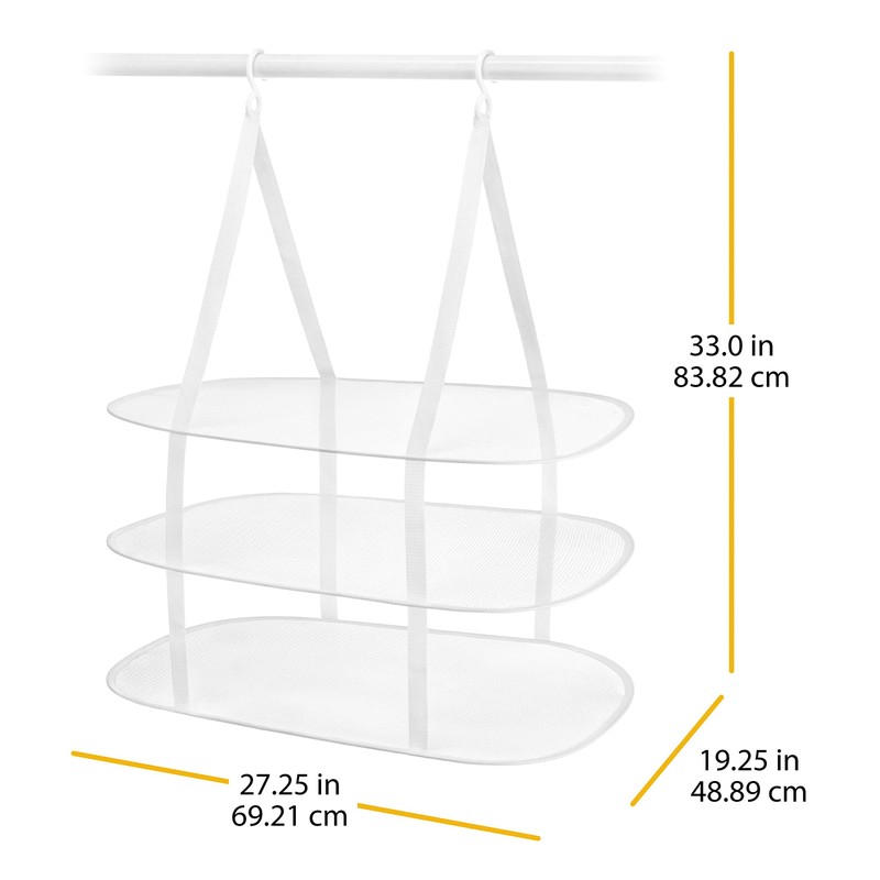 Whitmor 6506-9367-WHT Pop & Fold Clothes Dryer, White