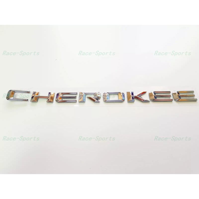 Jeep NEW 1PC Chrome GRAND CHEROKEE 3D Letters Emblems Nameplate