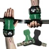 Double Layer Leather Weight Lifting Straps, Premium Gym Straps for