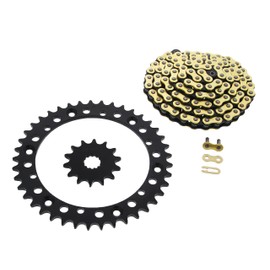 01-05 fits Yamaha Raptor 660 YFM660 Gold MX Series CZ Chain Black Sprocket 14/41 94L