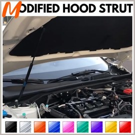 TENKIDOM Front Hood Struts Compatible with Honda Civic Mk11 (FL) 2022-2024 Shock Lift Supports Bonnet Gas Dampers Springs Kit No-Drill Bolt-on