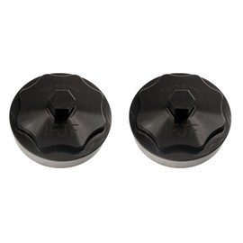iFJF 68065612AA Fuel Filter Housing Cover Cap Replacement for 2011-2024 Ram 6.7L 2500-5500 2010 DODGE RAM 2500 3500 PICKUP DODGE RAM 4000-5000 Cummins Diesel Engine Billet Aluminum(Black) 2 Packs