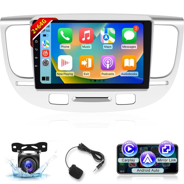 EKAT Car Stereo for KIA Rio 2005-2011 - 9 Inch