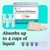 Because Because Premium Maximum Plus Adult Incontinence and Postpartum Bladder
