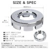 MMSZ Nipple Turning Multi Wheel Rim Wrench Spanner Spoke Tool