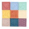 9pcs Baby Blocks Toy Soft Squeeze Chewing Educational Toddler Stacking