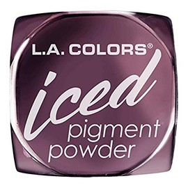 L.A. COLORS Iced Pigment Powder, Glisten CEP537 (Pack of 3)