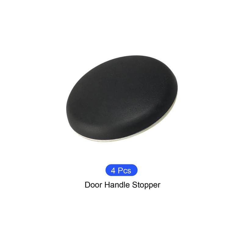 METALLIXITY Door Stopper Wall Protector(40mm/1.57") 4Pcs, Rubber Adhesive Door Handle