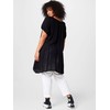 Kaffe Curve Women's Plus Size Tunic Short Sleeves Loose Fit