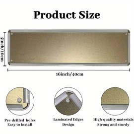 Bar Sign Bar Gifts Vintage Metal Wall Decor Sign"CHINGATE WAY" Street Sign Funny Man Cave Decor Accessories for Home, Bar, Bathroom, Bedroom Unique Retro Tin Signs for Outdoor 4 X 16 inches