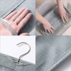 MICOKAY Hanging Closet Organizer, 2 Pcs 6 Pockets Hanging Handbag