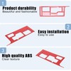 HAPPYHORSE Central Control Gear Shift Panel Trim Cover Compatible with