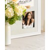Bulletin Board with Linen, 13x17 inches Pin Board with White