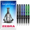 Zebra Fuente Pen - Disposable Fountain Pens - Pack of