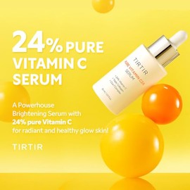 Tirtir Sérum Vitamina C24 Serum Facial Pura Triple Colágeno Cica Luminosidad Apariencia Manchas Skincare Coreano Todo Tipo Piel