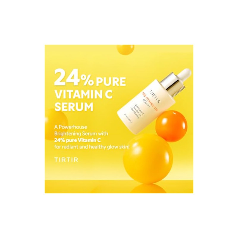 Tirtir Sérum Vitamina C24 Serum Facial Pura Triple Colágeno Cica