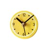 FOMIYES Fridge Clock Magnet Lemon Pattern Round Wall Clock for