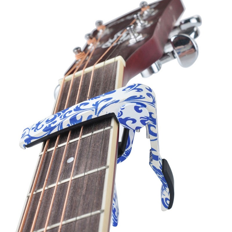 Universal Acoustic Folk Guitar Capo Tuning Clamp Clip Musical Instrument