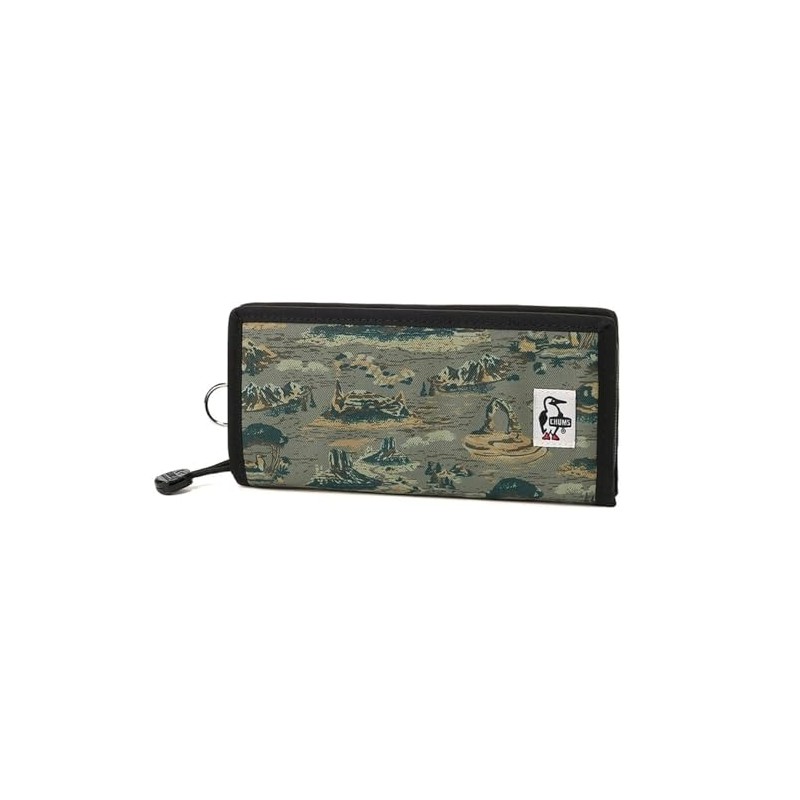 Chums Men's Recycle Billfold Wallet Mt. Camo